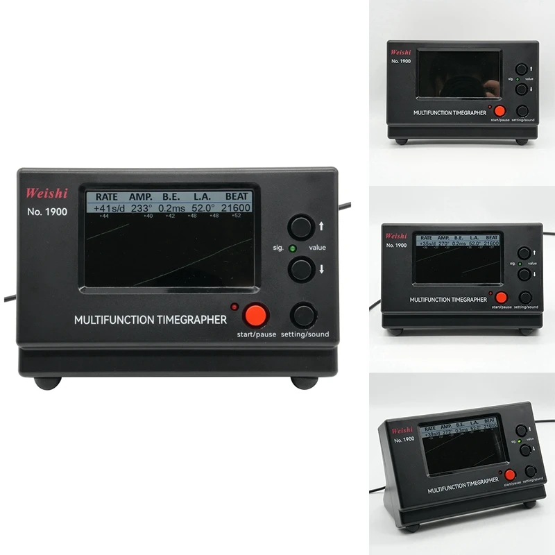 

Weishi,No.1900 Timegrapher Watch Testing Tool Watch Tester For Repairers Hobbyists Watch Test Repairing Tool Timing Test