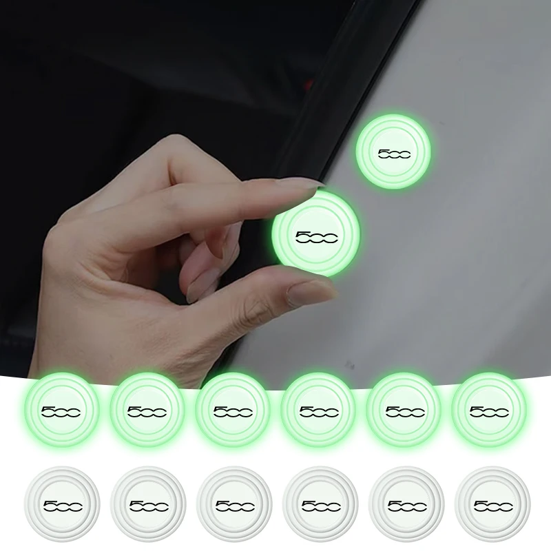 

Силиконовый логотип автомобиля, дверной багажник, амортизатор, наклейка, прокладки, подушечки для 500 500C 500e 500L 500X 595 695 PUNTO, автоаксессуары