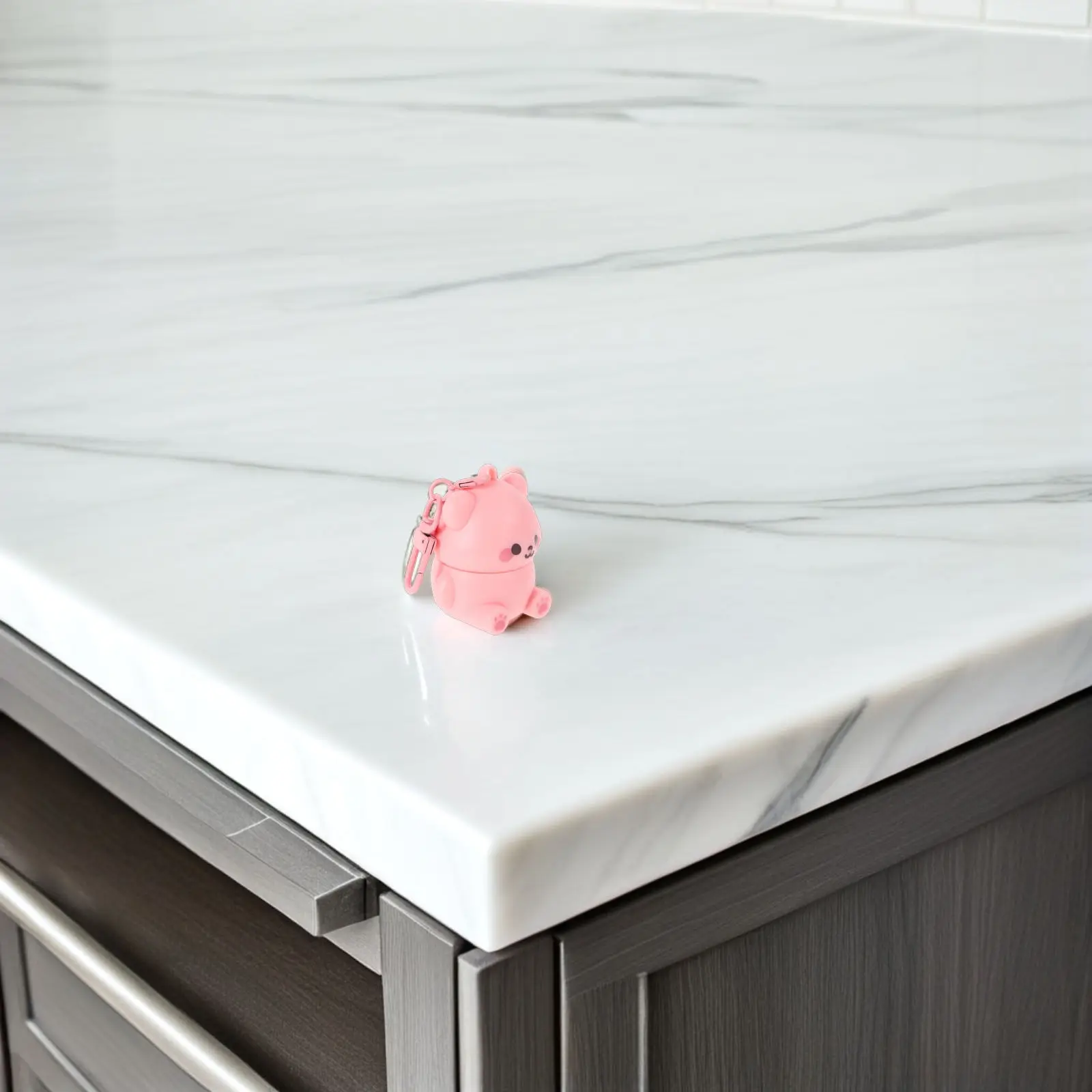 Schattige beer-vormige lippenbalsem voor peuters, hydraterend, beschermend tegen droogheid en kloofjes, draagbaar ontwerp voor kinderen