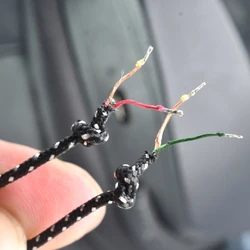 Earphone Maintenance Wire Repair for KOSS PortaPro PP DIY Replacement Headphone Cable 3.5mm Nylon Headset Cables 896C