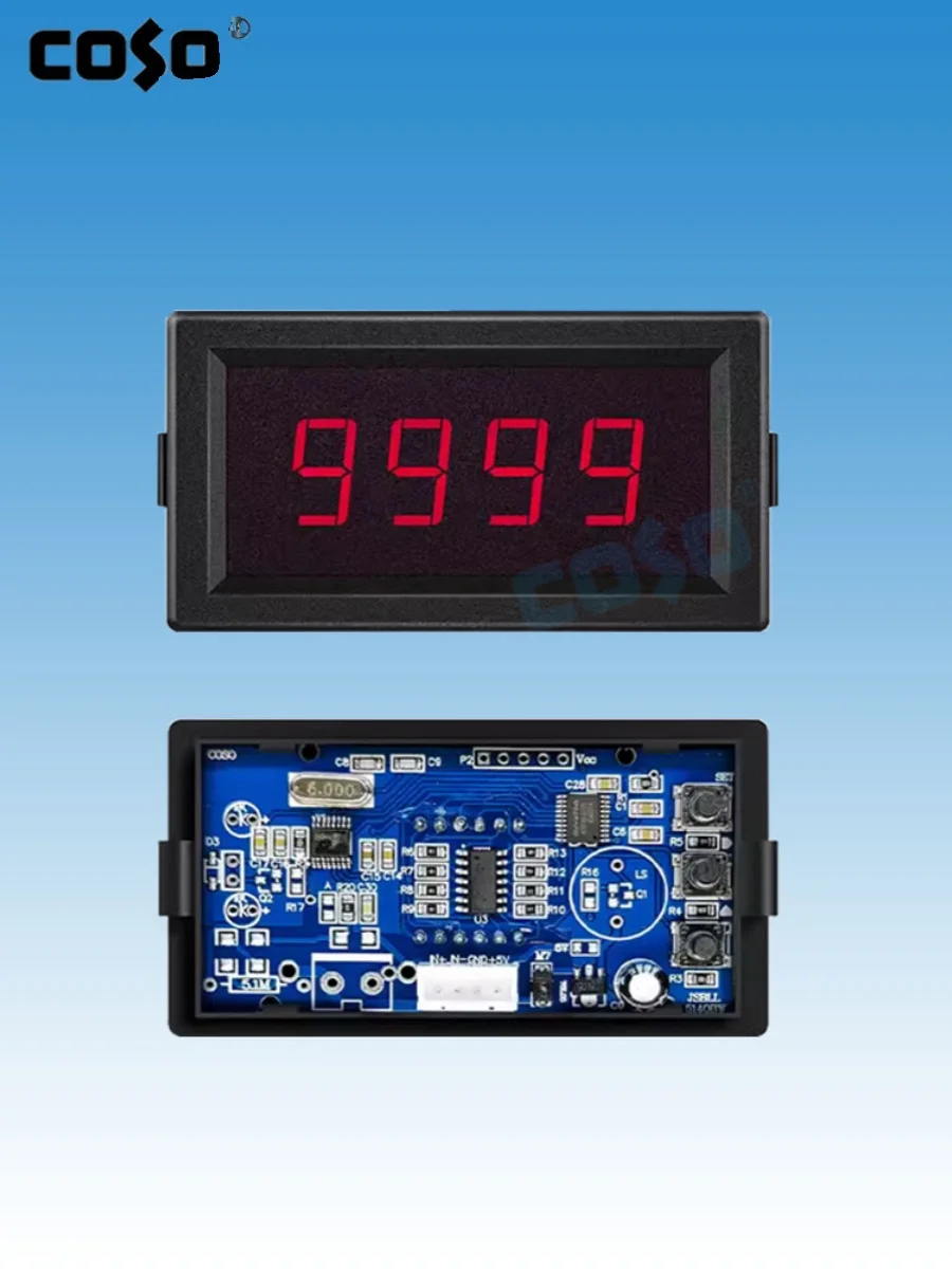cS5140 True RMS AC Ammeter High Precision Intelligent Digital Display Voltmeter DC High Speed Measurement Header
