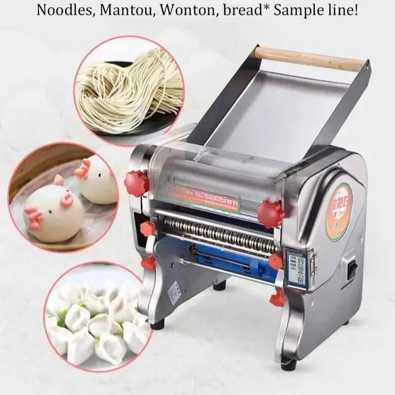 Noodle Press Machine Stainless Steel Noodle Machine Desktop Pasta Commercial