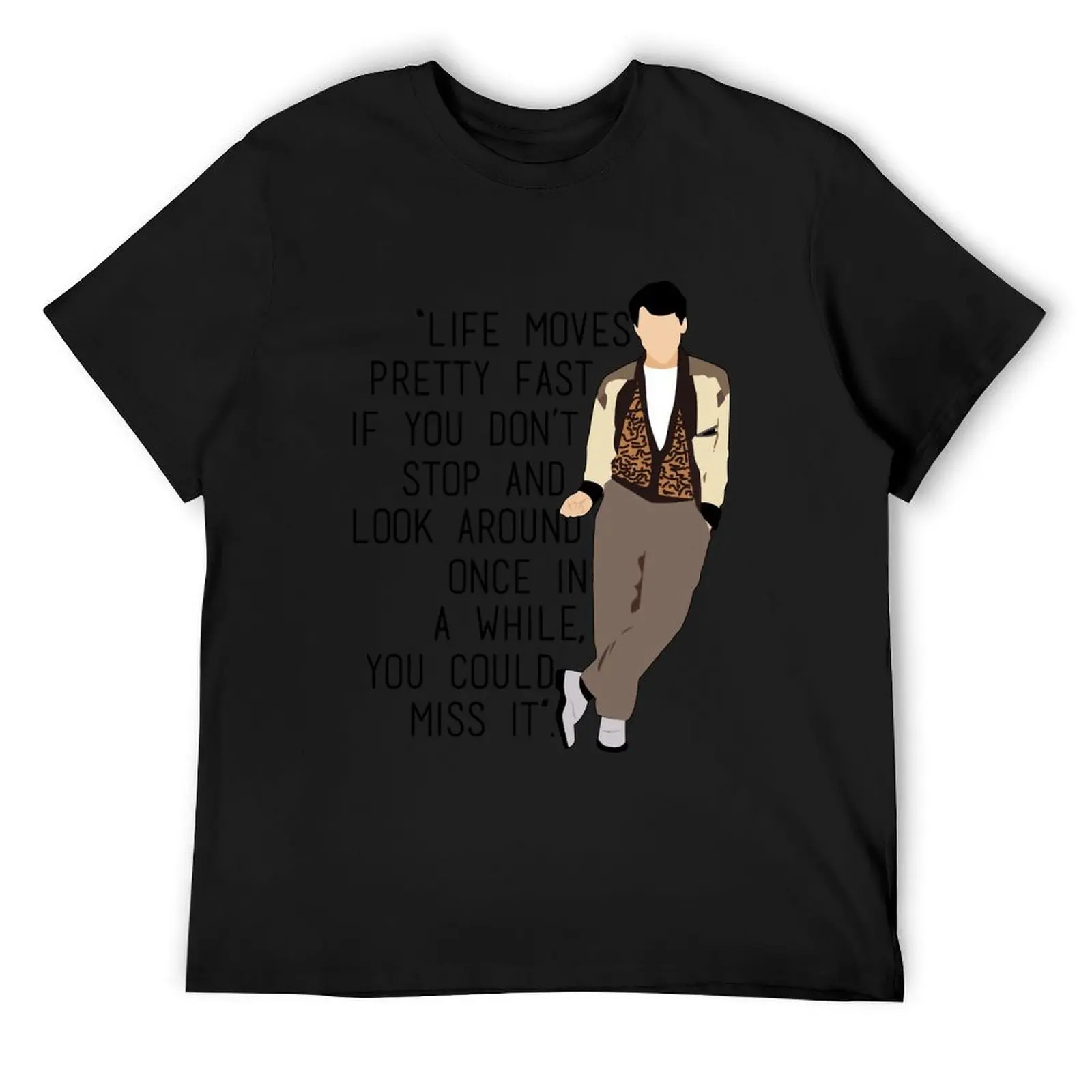 

Ferris Bueller T-Shirt plus sizes blacks oversized t shirt mens designer clothes