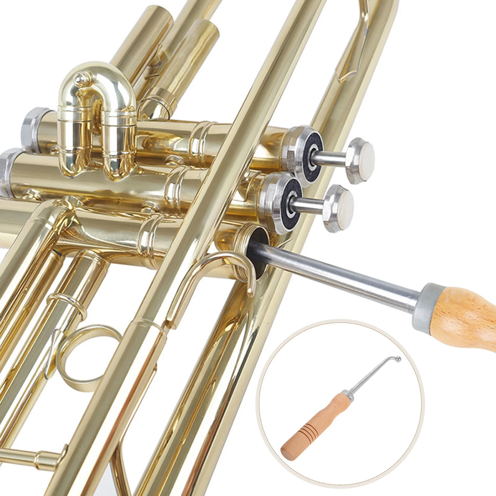 

Tools for Bubble Repairer Trumpet Valve Dent Hammer Metal Musical Instrument Accessories