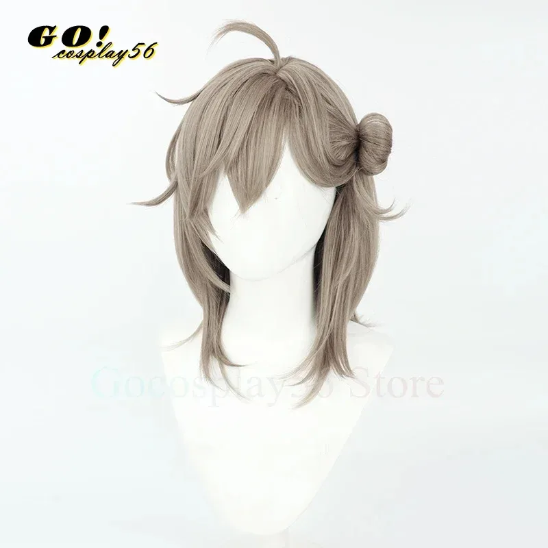 zz04zz12VTuber Kanae شعر مستعار تأثيري كاناكانا knkn كعكة NIJISANJI 2022 جديد 45 سنتيمتر طويل مقاومة للحرارة الاصطناعية الشعر دور اللعب أغطية الرأس