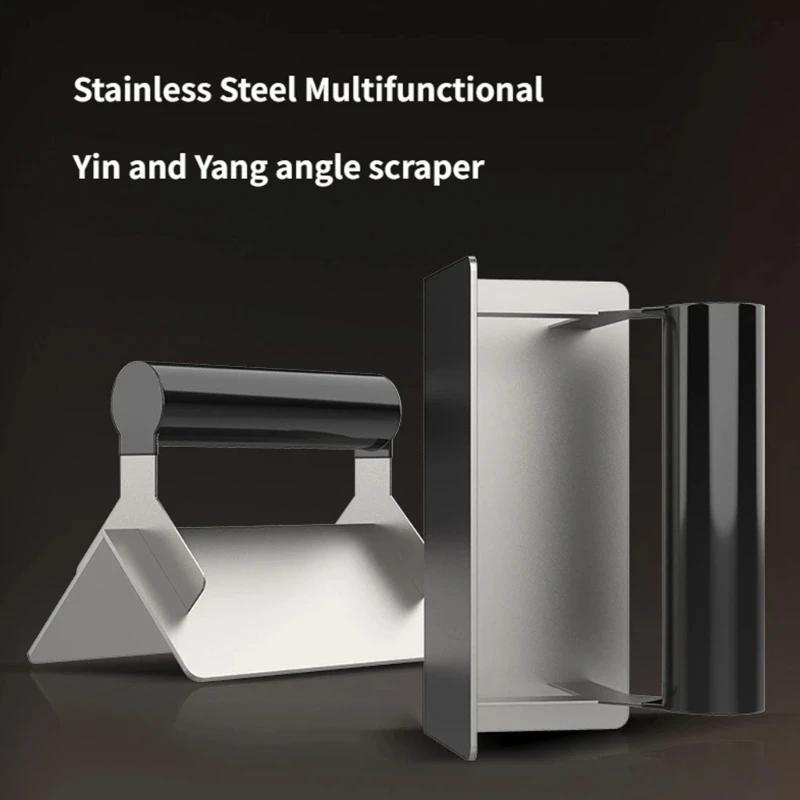 

Профессиональная стальная угловая кельма, идеально подходящая для нанесения шпатлевки и штукатурки, угловая кельма для точной обработки краев M4YD