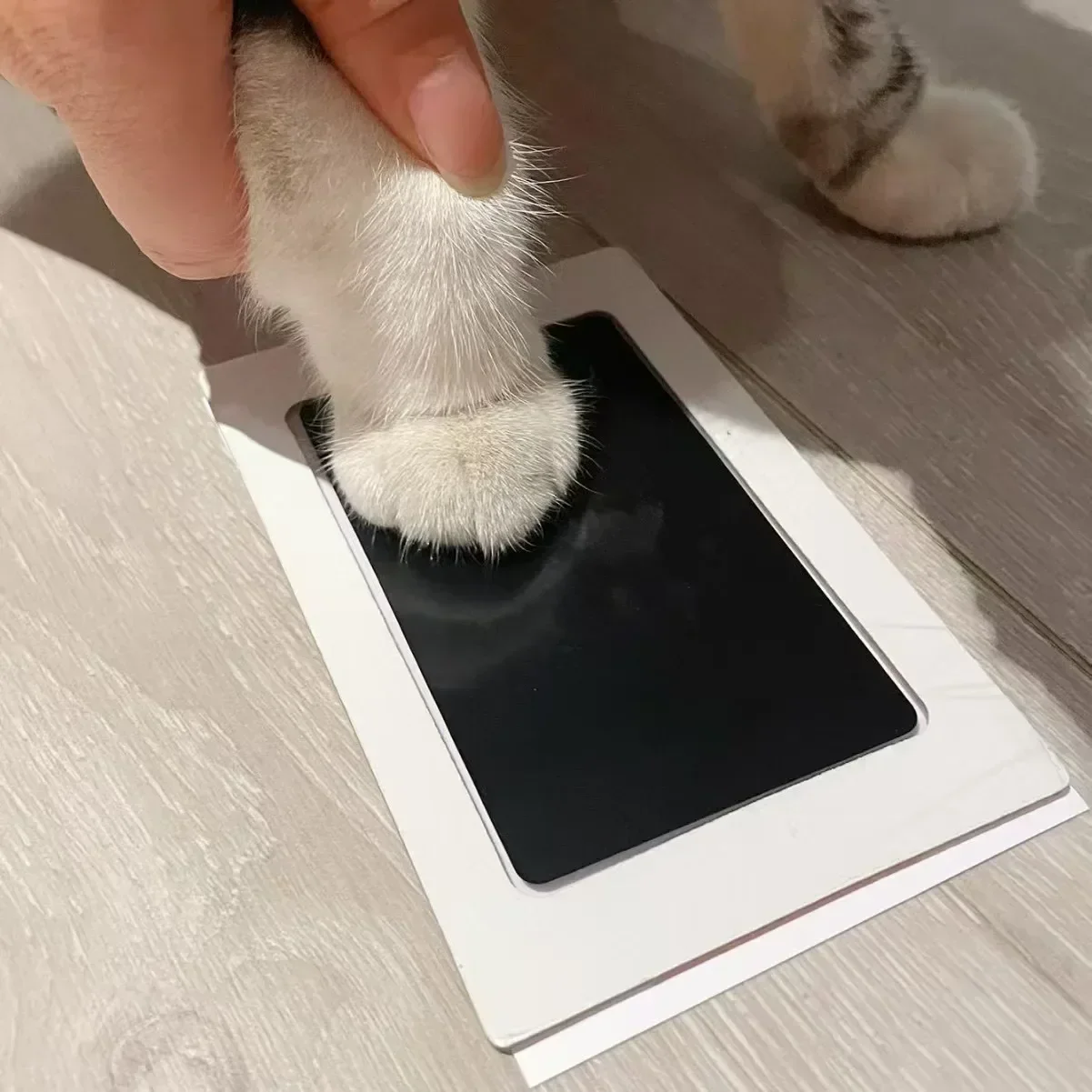 Almohadillas para huellas de mascotas, tinta de huella de manos para bebés, segura, no tóxica, sin contacto, kits de almohadillas de tinta sin tinta, impresiones de patas de perros y gatos, regalos de recuerdos
