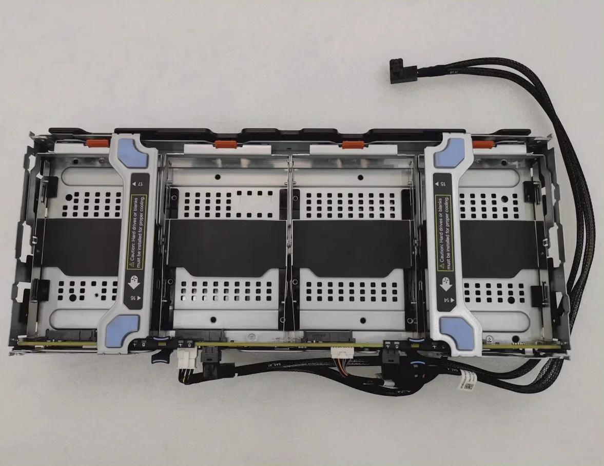 For Dell R740XD Server rear hard disk backplane expansion board / 4 * 3.5 for 12 * 3.5 internal hard disk backplane 02MP1D