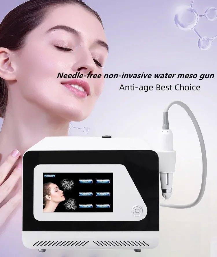 2024   newfashioned non-invasive needleless mesotherapy machine for skin rejuvenation Water oxygen skin therapy equipment