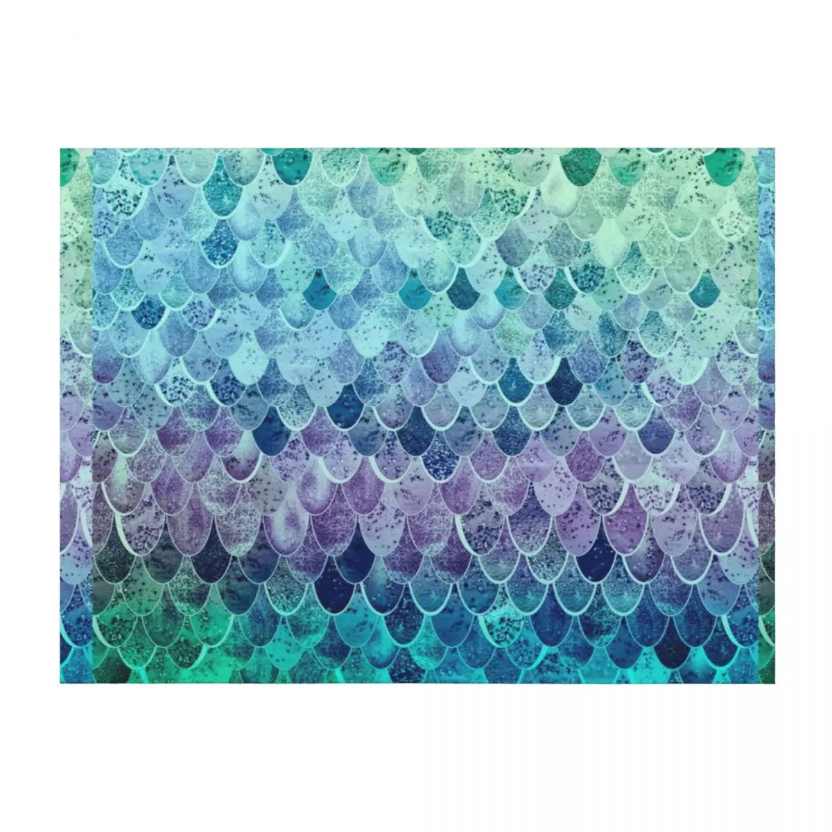 

MAGIC MERMAID RAINBOW Throw Blanket Decorative Sofa Cute Giant Sofa Picnic Blankets