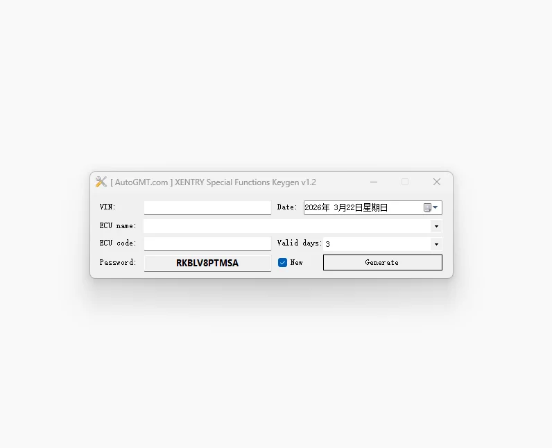 

XENTRY Special Functions Keygen