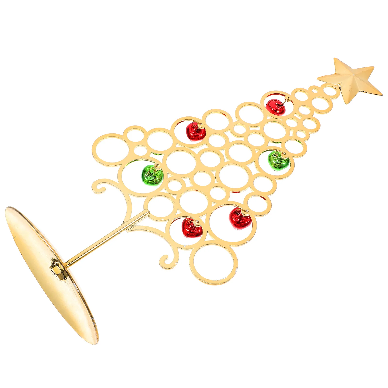 

Tabletop Christmas Tree Metal Wire Design For Holiday Centerpiece Decor Iron Ornament Display Stand Mini Xmas Tree