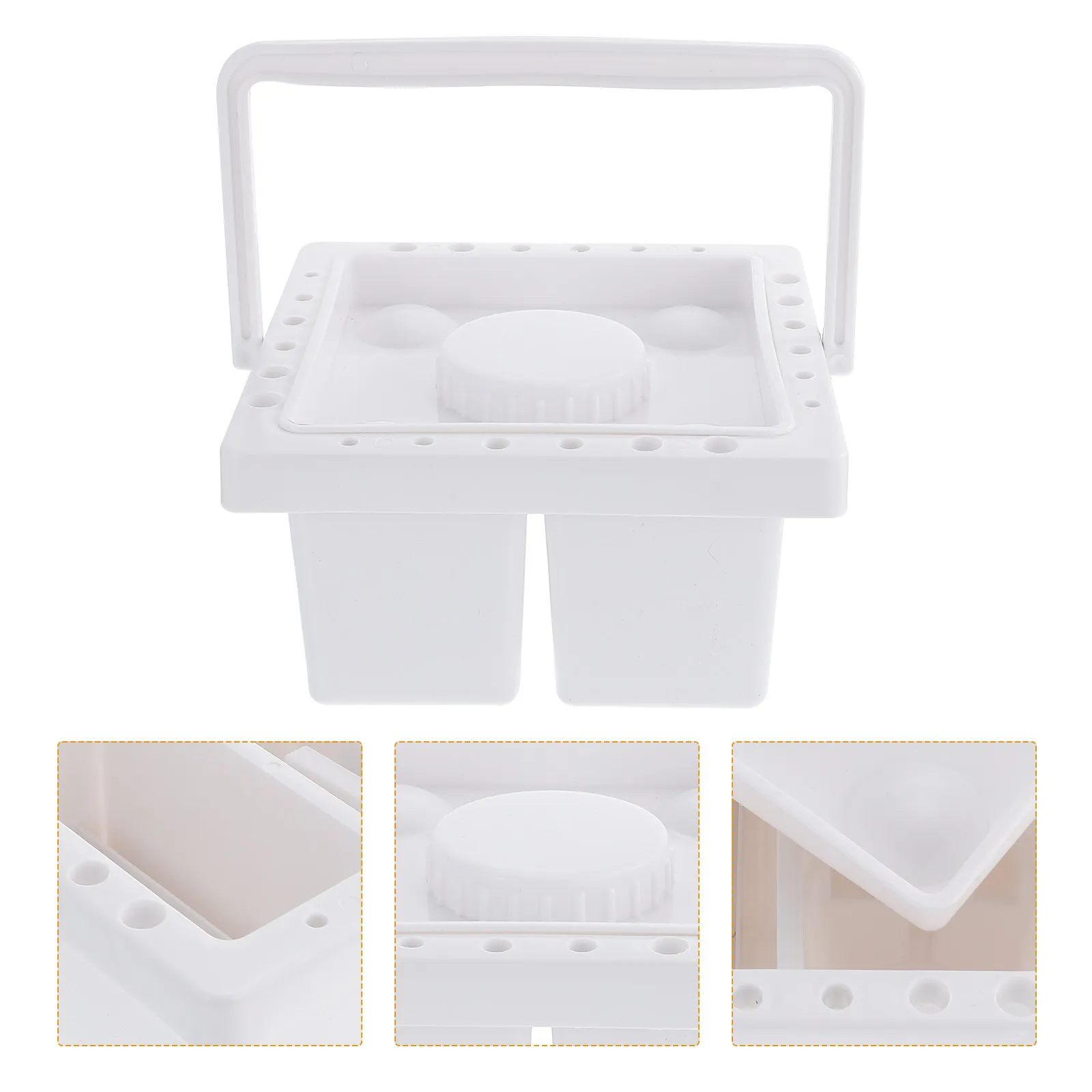 

Многофункциональный очиститель кистей для художественных принадлежностей, портативный лоток для смешивания красок, художественные принадлежности для художников и ремесленников