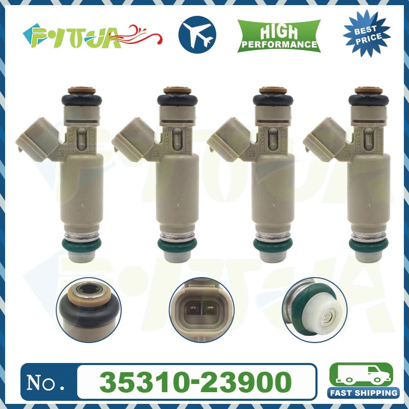 

4pcs Fuel injector 35310-23900 FJ1013 For 07-09 Hyundai Elantra,08-09 Spectra 2.0,Kia