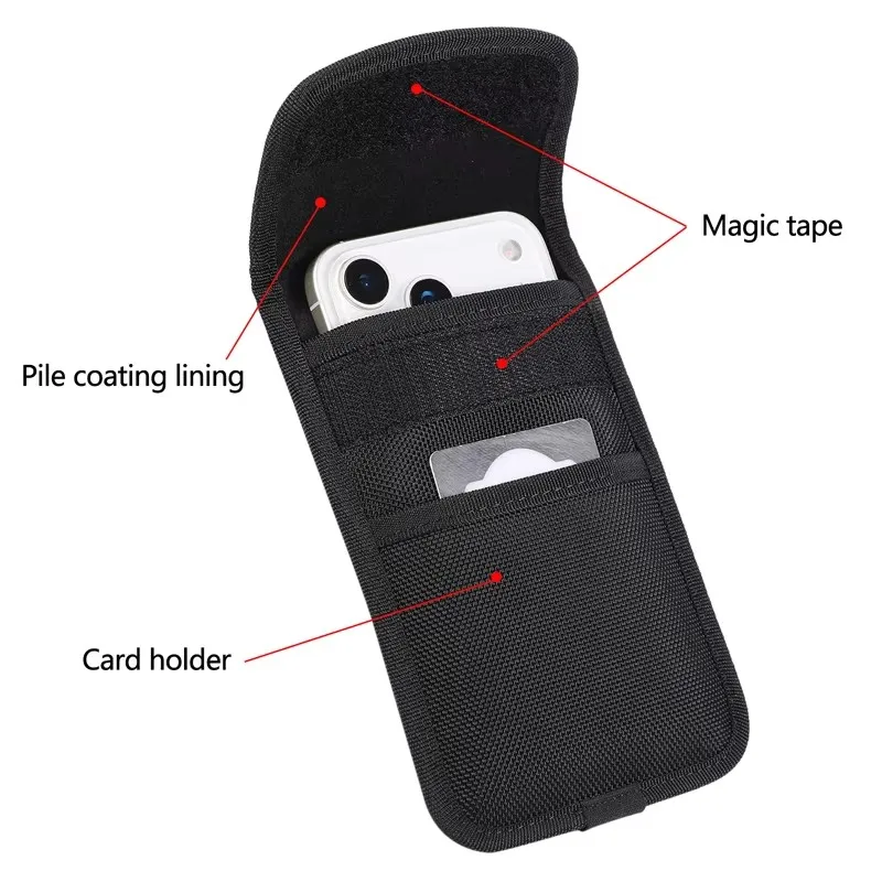 Funda con Clip para Cinturón para Teléfono Celular Huawei Mate XTs, Mate X7, Mate 80, Mate 70 Air, Bolsa de Cintura para Deportes al Aire Libre y Escalada