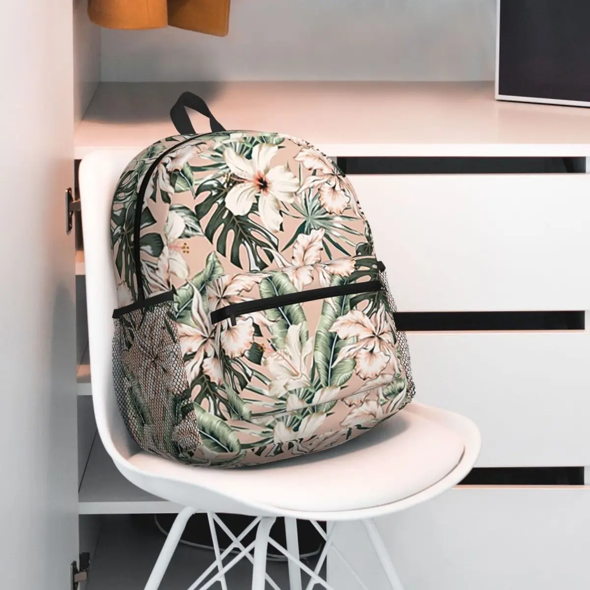 Tropical Plants  Backpack Daypack Large Capacity Boys Girls BookBag School Bag Shoulder Bags for Men Women