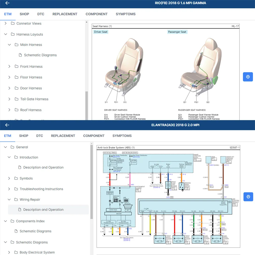 2025 CAR Data Haynes Pro Online Software Data Repair Software Diagram Support Download Print 1/6/12 Months Webpage Login - Image 2