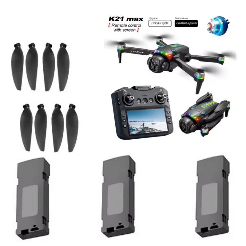 

Аккумулятор K21 MAX 3.7V 1000мАч для дрона, запасная часть, пропеллер, USB, аксессуары для K21 MAX