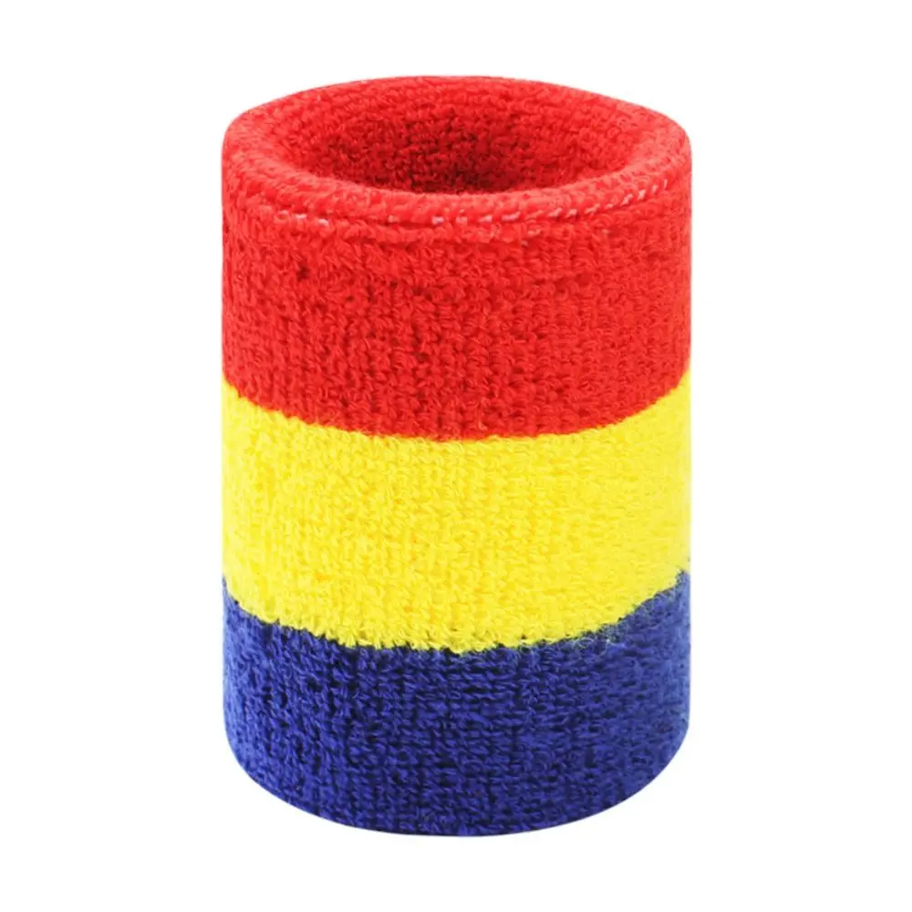 High Quality Sweat Towel Wrist Support Band Cuff Tennis Cotton Sport Bracers Fitness Run Gym Durable Wristband