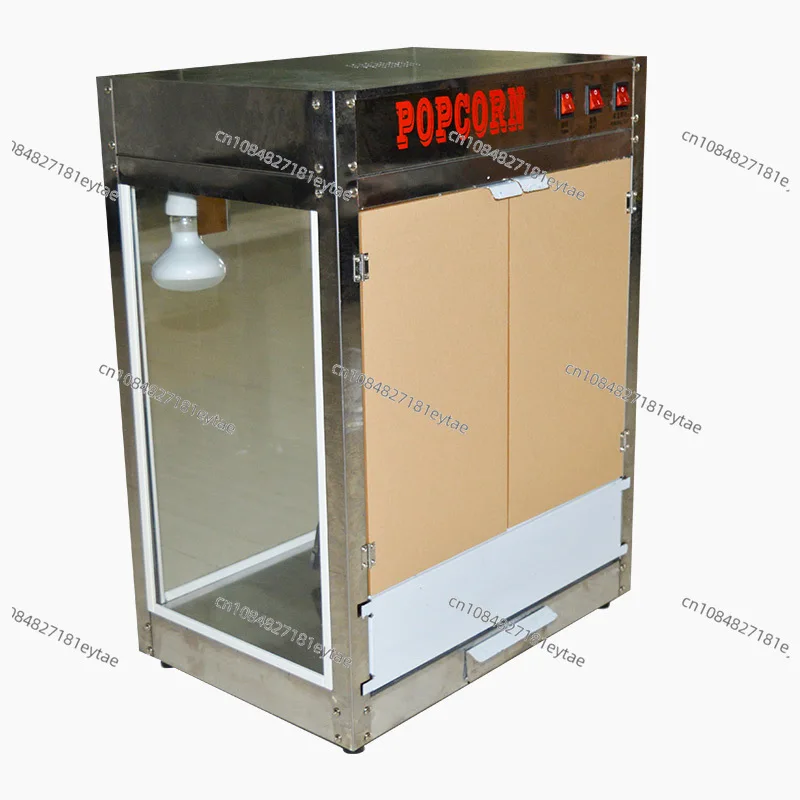 Automatic Commercial Electric Popcorn Maker Corn Puffed Rice Popper Machine for Home Theater Party Kitchen