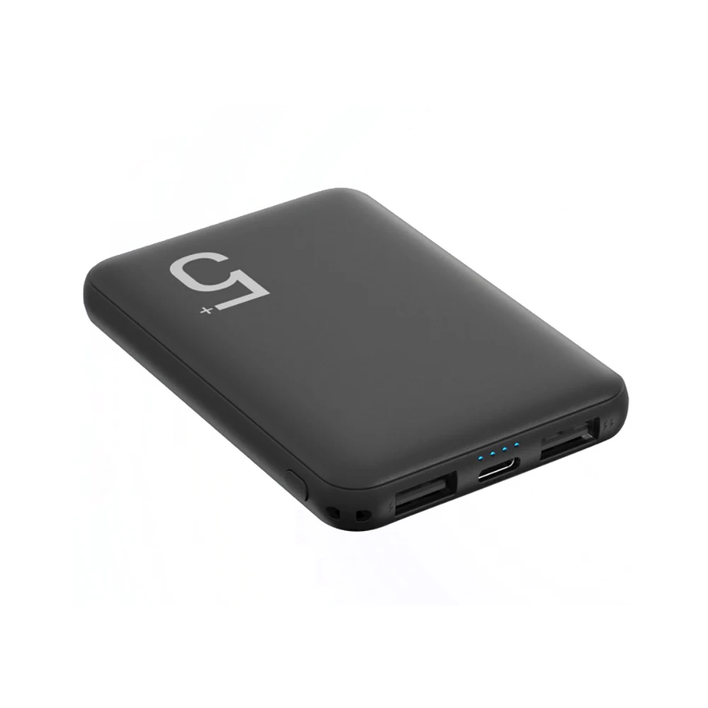 Batería Externa 5000mAh | Power Bank Compacto y Ligero | Carga Rápida para Móvil, Tablet y Dispositivos Electrónicos | Protección Contra Sobrecarga y Cortocircuito