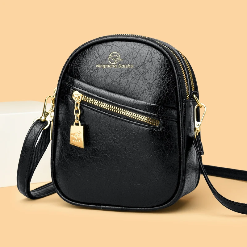 

High Quality Messenger Bags Small Purse Ladies Handbags Sac A Main Designer Women Crossbody Bag Vintage Leather Shoulder Bags