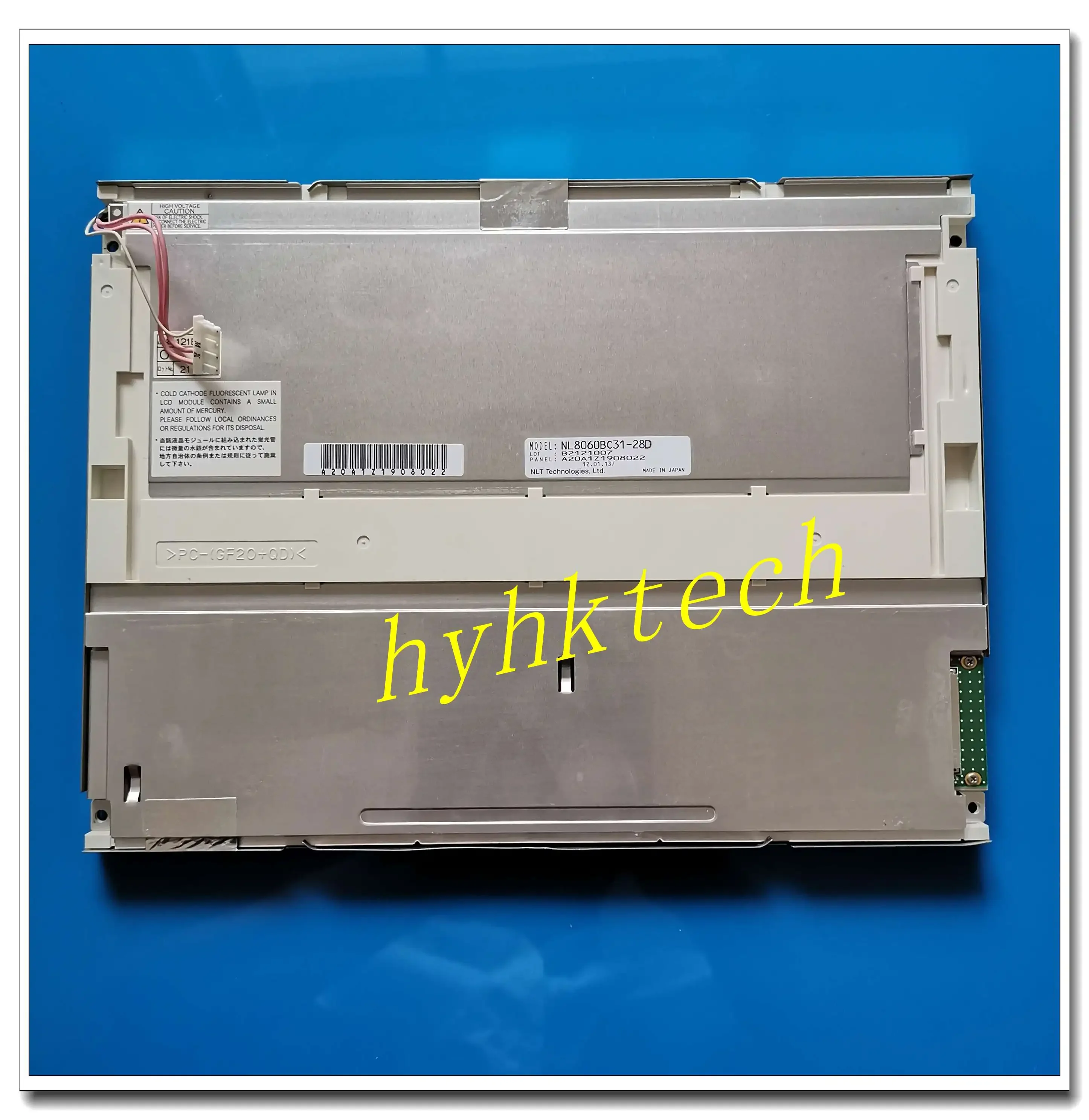 12.1 INCH Industrial LCD,  NL8060BC31-28  NL8060BC31-28D new&A+ in stock, test working before shipping