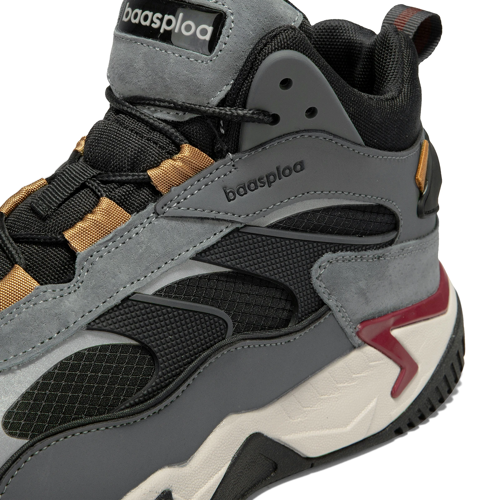Baasploa New Men's Shoes Outdoors Walking Sneakers Waterproof Shoes Comfort Tenis for Men Non-Slip image 6