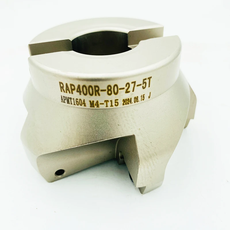 CNC Rap 400r50 63 80 100 رأس قاطعة المطحنة للوجه لإدراج قاطعة المطحنة Apmt #6