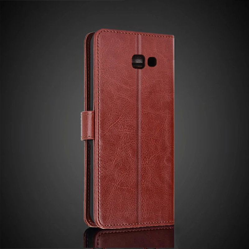 card holder cover case for Samsung Galaxy J4 plus 2018 leather Flip Cover J4 2018 Retro wallet phone bag fitted case business