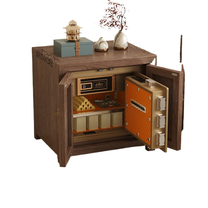 

Прикроватный сейф, встроенный бытовой противоугонный новый маленький скрытый невидимый пароль от отпечатка пальца, классический