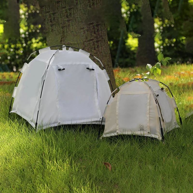 

New Outdoor Tent Set Mini Doll Travel Camping Kit Doll House Miniature Garden Micro Scene Decor Photo Props Toy 2 Sizes