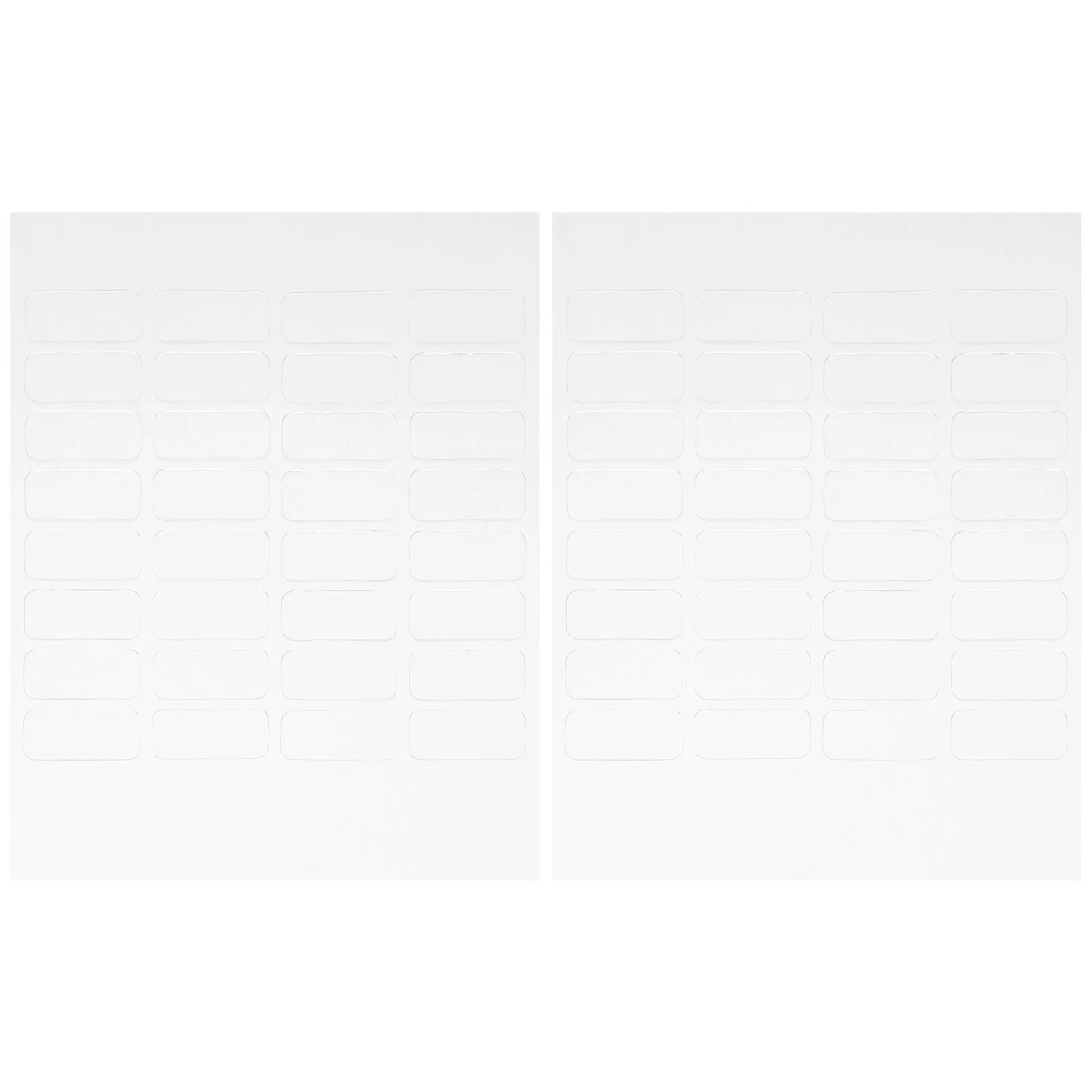 Cinta adhesiva fuerte de doble cara con gancho, transparente, extraíble para globos, decoraciones para fiestas, proyectos artesanales, pegamento sin rastro, 64 Uds.