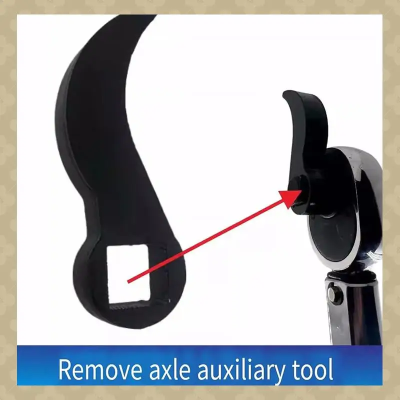

AB45 3Pc Pry Bar Wrench Adaptor Head, Crowbar Adapter Head,Adjustable Angle Heads Extra-Strong Pry Bar,Open-End Wrench 1/2In