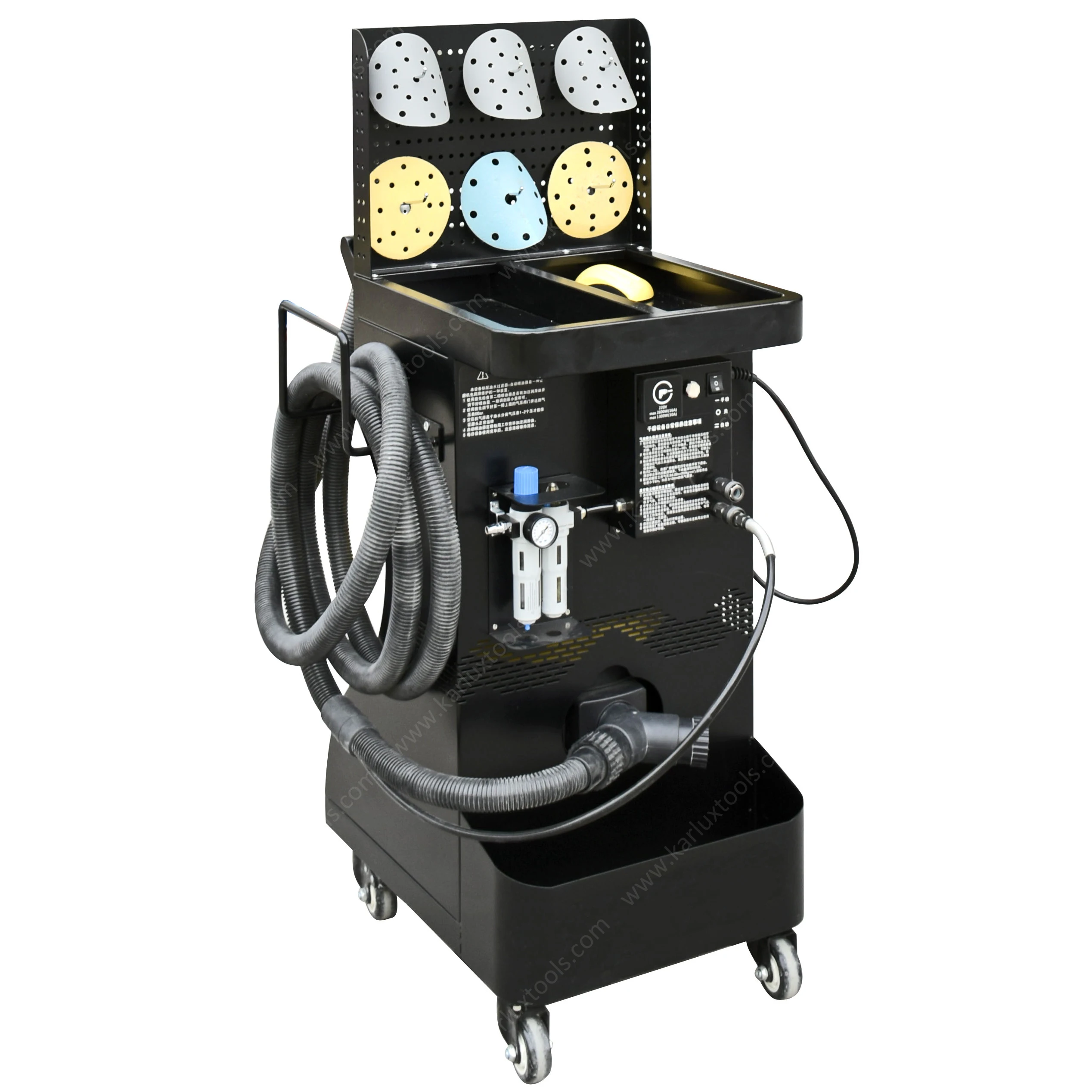 

Мощный электрический мобильный пылесборник 36 л, 1300 Вт, для сухой полировки и сбора пыли при ремонте кузовов автомобилей и деревообработке