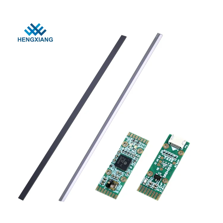 LS100 High Accuracy Incremental Linear Encoder Optical Sensor Metal Glass DC5V RS422 ABZ Screw Mount Customizable Length High