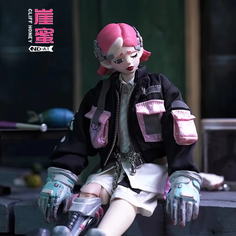 Return To Star Squad Trendy Joints Doll Robot Games Soldier Set 20cm After Ash Action Figures 1/8 Bjd Collect Model Toys Gift