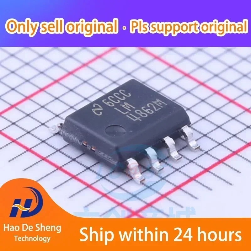 

10 шт./лот LM4862MX LM4862M LM4862 SOP-8, новый оригинал, в наличии