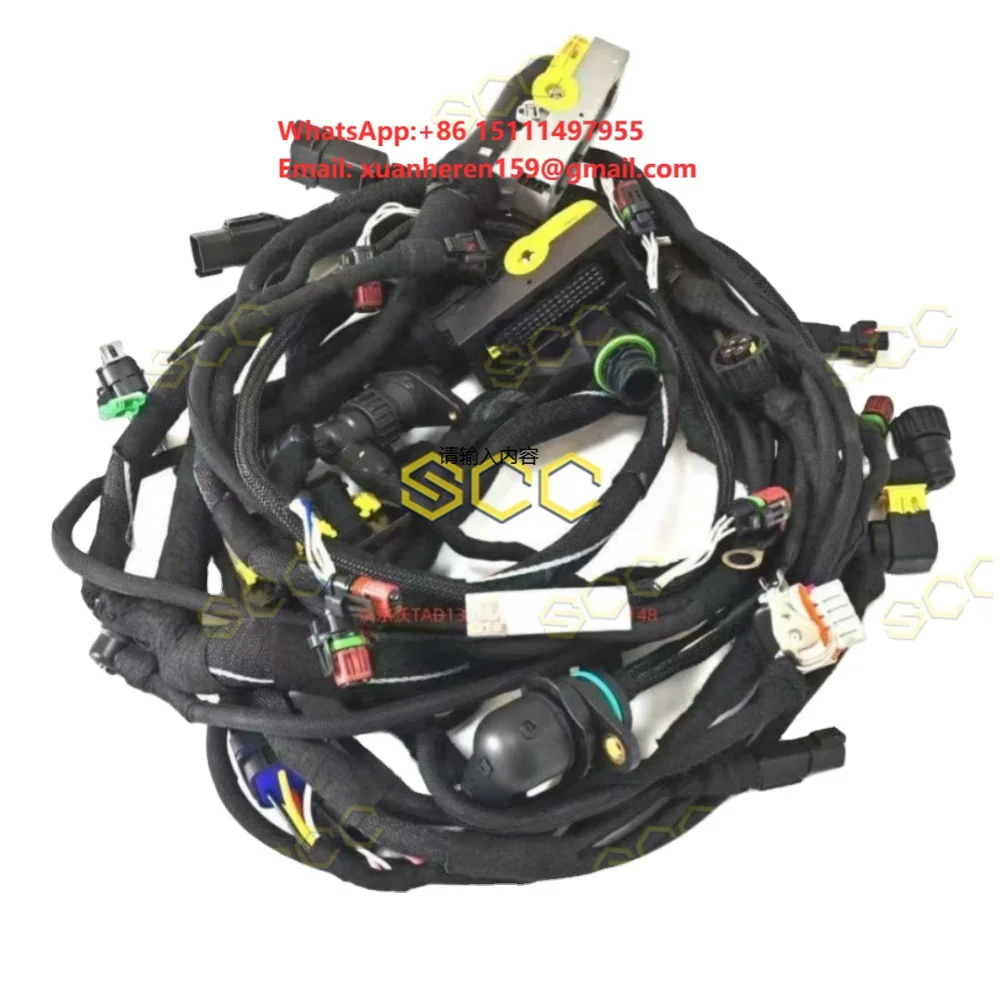 Oil Resistant High Insulation Engine Wiring Harness 22674592 22944148 for Volvo Construction Machinery Spare Parts