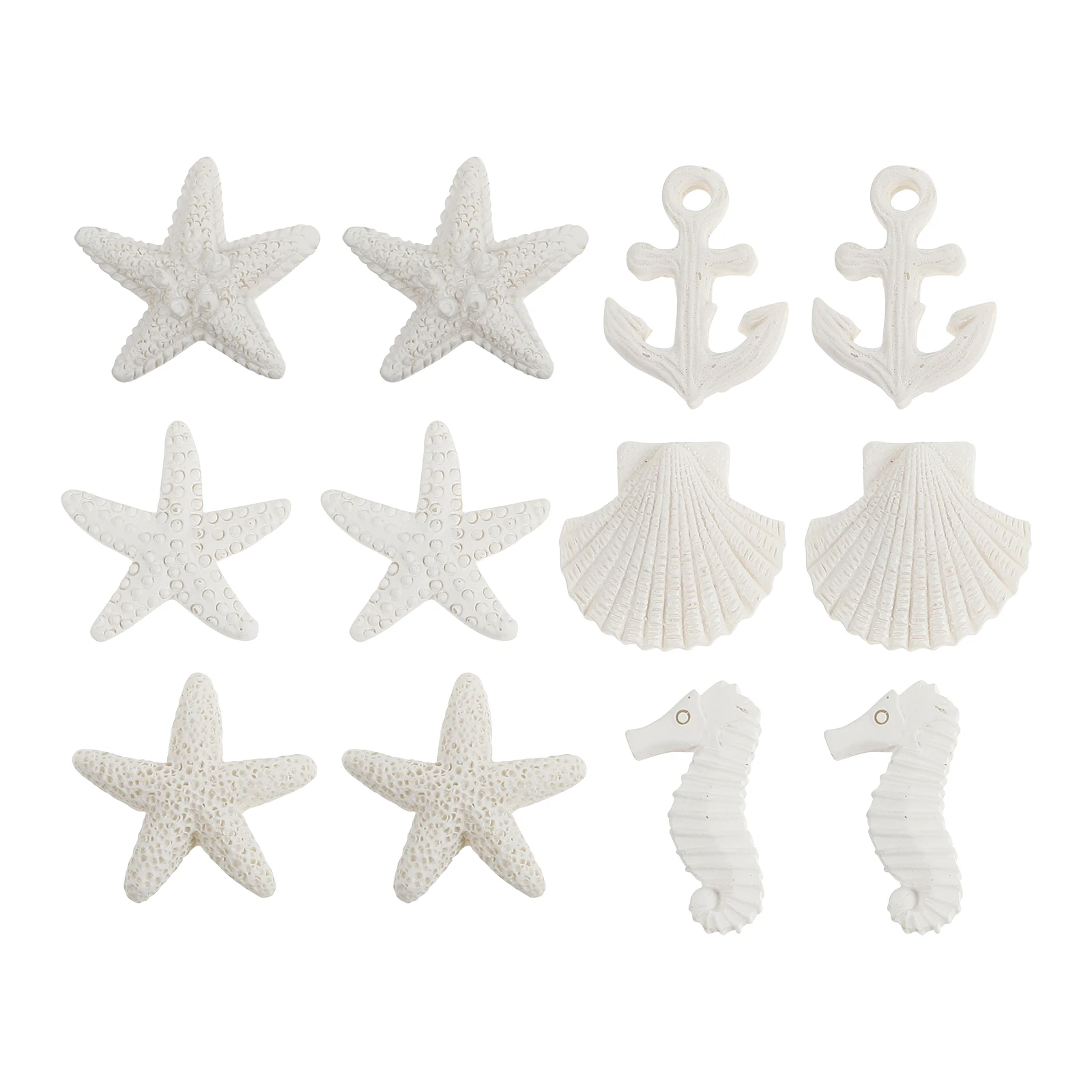 

12 Pcs Simulation Decoration Resin Marine Animals Ornament Aquarium Decor Fish Tank Accessories Realistic Appearance
