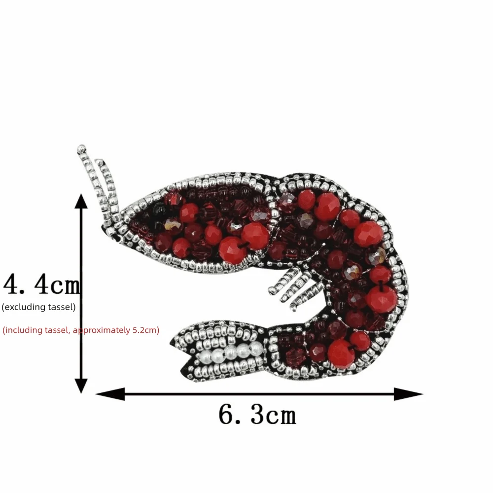 New 3D Embroidered Embroidered Patch Iron-On Sequin Applique Beaded Applique Self-Adhesive Fabric Sticker