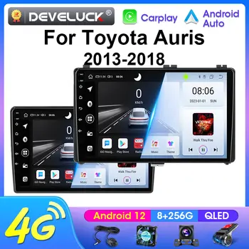 適用於豐田 Auris 2013 2014 2015 2016 2017 2018 的 Android 12 車載收音機 2 Din GPS Carplay 汽車智慧系統 智慧型車用收音機 10 最佳銷售 Auris CarPlay - №8