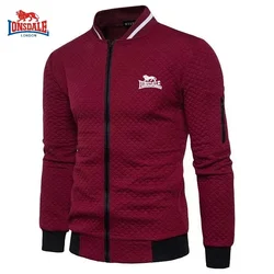 Autumn Men's High-quality Embroidered Zipper Jacket New Luxury and Fashionable Casual Baseball Jacket Multifunctional Jacket Top