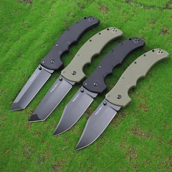 Cold Military Tactical Knife AUS-10 Steel Blade RECON 1 EDC Outdoor Camping Survival Hunting Folding Knife Multipurpose Knives