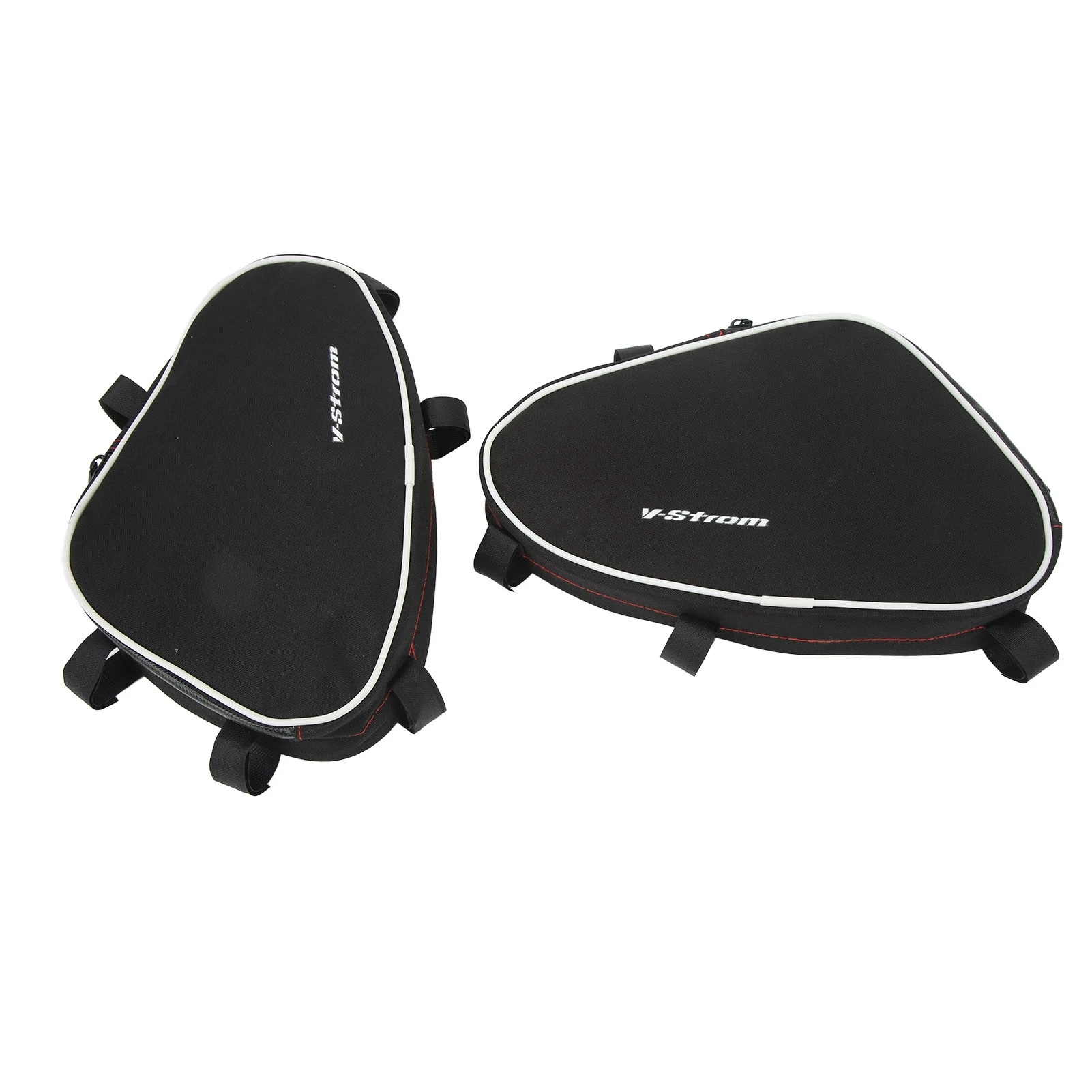 2 Pcs Motorcycle Frame Crash Bars Bag Repair Tool Placement Package Replacement for Suzuki V‑Strom DL650 DL1000