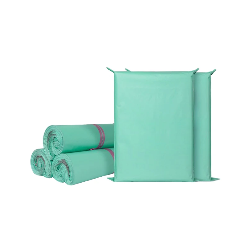 50Pcs Shipping Envelopes Turquoise Plastic Courier Bag Waterproof Packaging Gift Bags Self Adhesive Express Mailing Bags Pouch