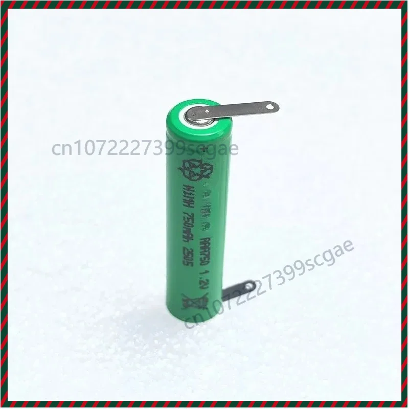Rechargeable 1.2V AAA Ni‑MH Battery With Solder Tabs for Razor