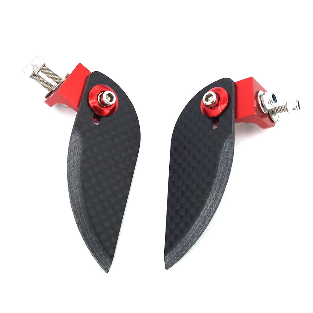 RC Boat Turn Fins 62mmx25mm 3K Carbon Fiber Turn Fins for 65-85cm RC Speed Boat Racing Boat MONO Vee Oval