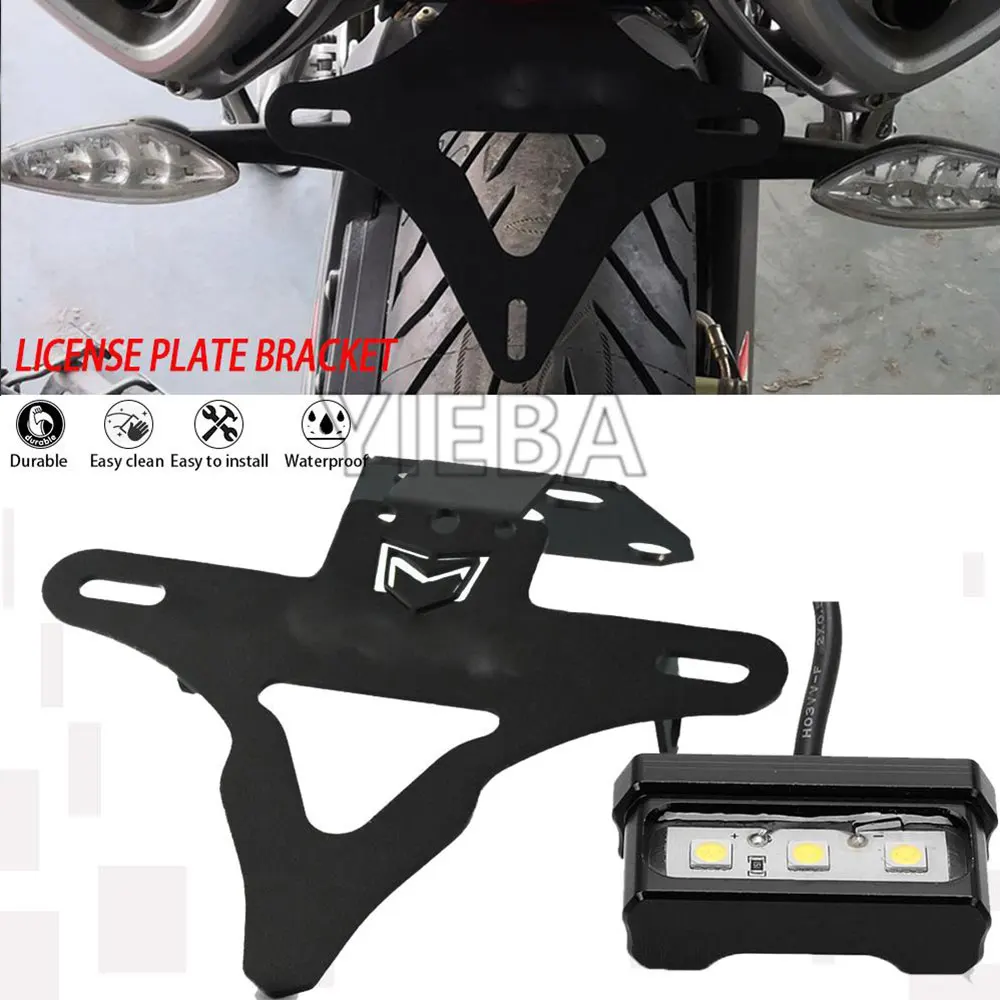 

FOR CFMOTO CF 400NK 650NK 150NK 150 650 400 NK 2016 2017 2018-20223 Motorcycle License Plate Bracket Licence Registration Holder