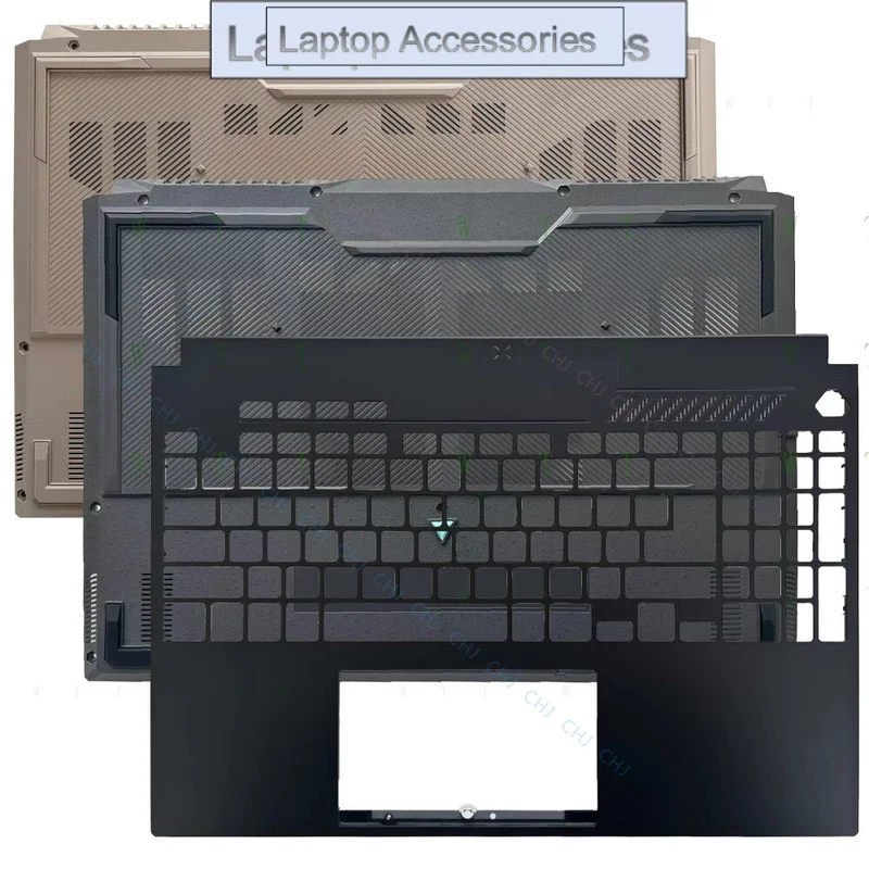 CHJ para ASUS TUF Gaming A16 FA617NS FA617XS XUpper Case Palmrest + funda inferior |   Negro |   Para ASUS |   6 meses de garantía |   China